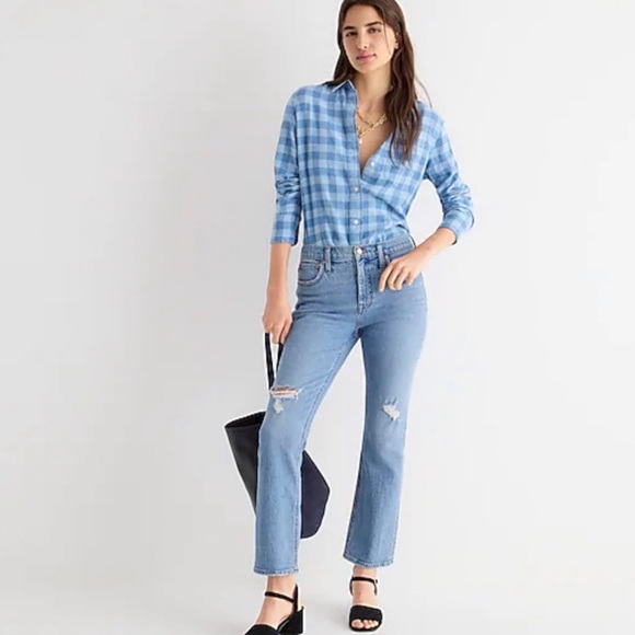 J.Crew.  9” Billie Demi Boot Crop.  Size 31 - Picture 1 of 8